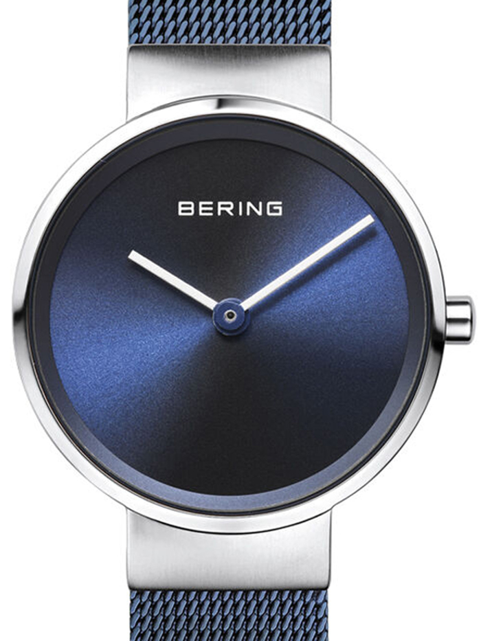 Bering Roloi Batarias me Ble Metalliko Brasele 14526-307