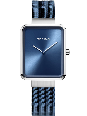 Bering Ρολόι Μπαταρίας με Μπλε Μεταλλικό Μπρασελέ 14528-307