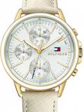 Tommy Hilfiger Carly Roloi Batarias me Bez Dermatino Louraki 1781790