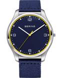 Bering Ocean Ultra Slim #tide Roloi Batarias me Ble ufasmatino Louraki 18342-507