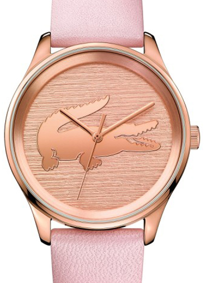Lacoste Victoria Roloi Batarias me Roz Dermatino Louraki 2000997