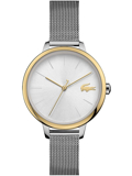 Lacoste Cannes Roloi Batarias me Asimi Metalliko Brasele 2001127