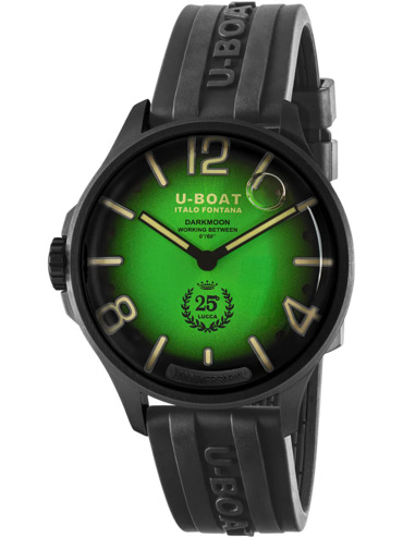 U-Boat 2030 Mens Watch Darkmoon Anniversary 46mm 5ATM 