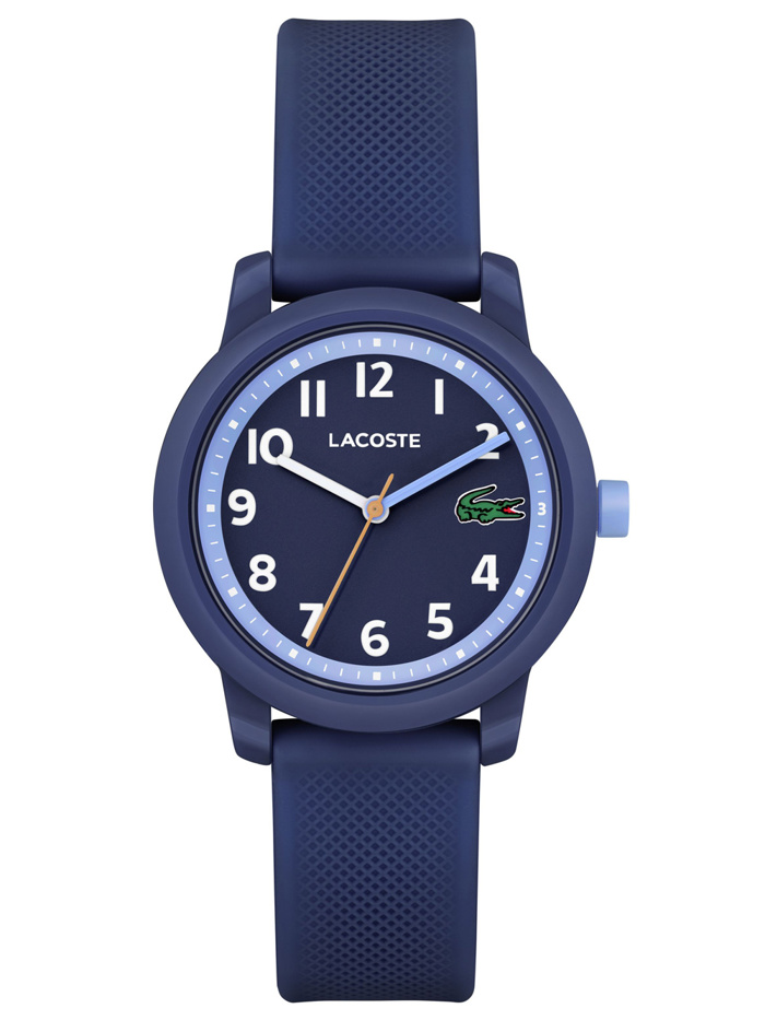 Lacoste 12.12 Roloi Batarias me Ble Kaoutsouk Louraki 2030043