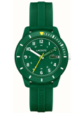 Lacoste Mini Tennis Roloi Batarias me Prasino Kaoutsouk Louraki 2030055