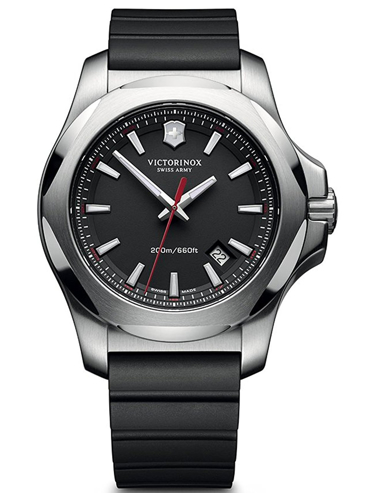 Victorinox I.N.O.X. Ρολόι Μπαταρίας με Μαύρο Καουτσούκ Λουράκι 241682.1 Victorinox I.N.O.X. Ρολόι Μπαταρίας με Μαύρο Καουτσούκ Λουράκι 241682.1