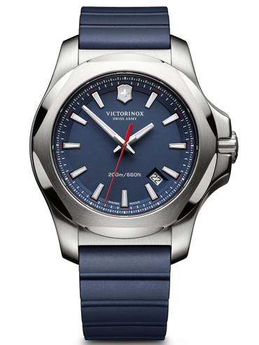 Victorinox I.N.O.X. Ρολόι Μπαταρίας με Μπλε Καουτσούκ Λουράκι 241688.1 Victorinox I.N.O.X. Ρολόι Μπαταρίας με Μπλε Καουτσούκ Λουράκι 241688.1