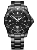 Victorinox Maverick Roloi Batarias me Mavro Metalliko Brasele 241798