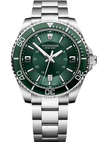 Victorinox Maverick Large Ρολόι Μπαταρίας με Ασημί Μεταλλικό Μπρασελέ 241934 Victorinox Maverick Large Ρολόι Μπαταρίας με Ασημί Μεταλλικό Μπρασελέ 241934