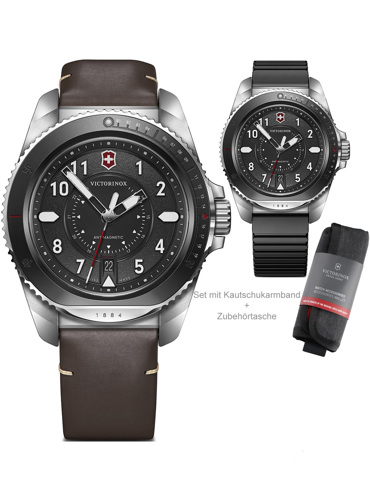 Victorinox Journey 1884 Ρολόι Μπαταρίας με Καφέ Δερμάτινο Λουράκι 241976.1