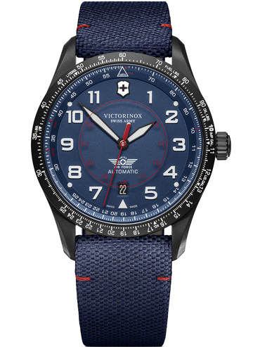 Victorinox Airboss Ρολόι Αυτόματο με Μπλε Υφασμάτινο Λουράκι 241998 Victorinox Airboss Ρολόι Αυτόματο με Μπλε Υφασμάτινο Λουράκι 241998