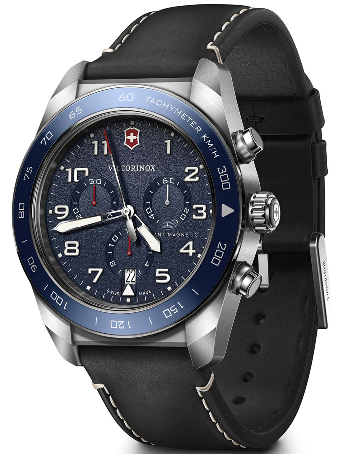 Victorinox 242047 Mens Watch Swiss Army Chrono 42mm 10ATM 