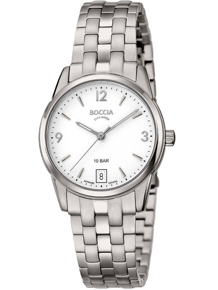 Boccia Roloi Batarias me Asimi Metalliko Brasele 3272-03