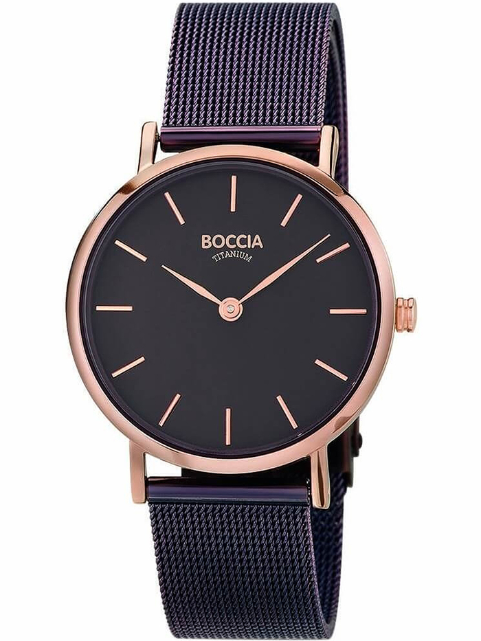 Boccia Roloi Batarias me Mob Metalliko Brasele 3281-05