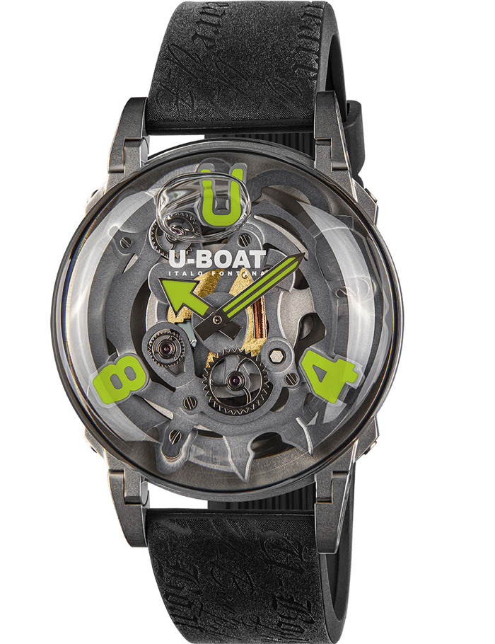 U-Boat 3350 U-65 44mm SS Green