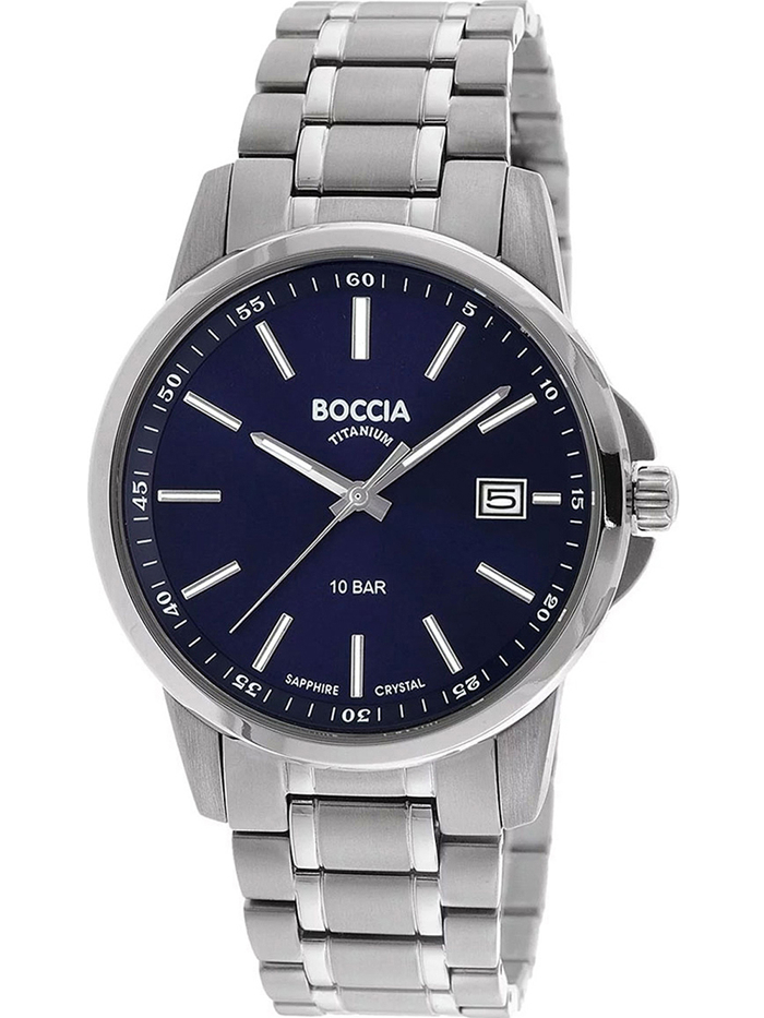 Boccia Roloi Batarias me Asimi Metalliko Brasele 3633-04