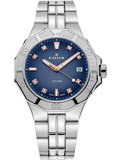 Edox Delfin Diver Roloi Batarias me Asimi Metalliko Brasele 53020-3M-BUDDR