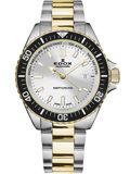 Edox Neptunian Roloi Aftomato me Xruso / Asimi Metalliko Brasele 80120-357JM-AID
