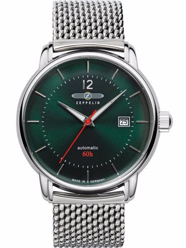 Zeppelin 8160M-4 Bodensee LZ120 Automatic Mens Watch 41mm 5ATM