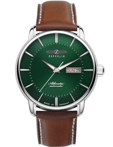 Zeppelin 8466-4 Mens Watch Atlantic Automatic 40mm 5ATM