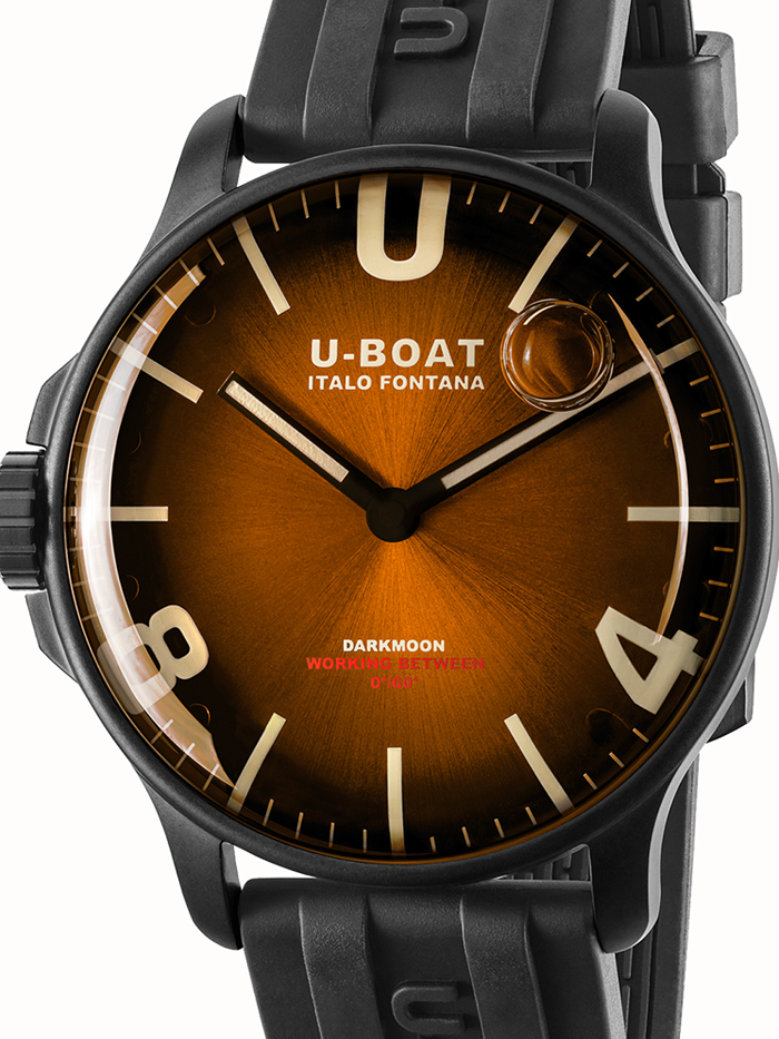 U-Boat 8699 Darkmoon Brown IPB Soleil 44mm 5ATM