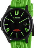 U-Boat 9534 Darkmoon Green IPB Mens Watch Capsoil 44mm 5ATM