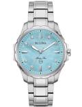 Bulova Marine Star Roloi Batarias me Asimi Metalliko Brasele 96P248