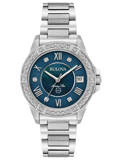 Bulova Marine Star Roloi Batarias me Asimi Metalliko Brasele 96R215