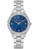 Bulova Classic Roloi Batarias me Asimi Metalliko Brasele 96R243