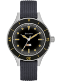Bulova Mil-Ships-W-2181 Roloi Aftomato me Ble ufasmatino Louraki 98A266