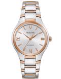 Bulova Sutton Roloi Aftomato me Asimi Metalliko Brasele 98L313