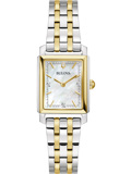 Bulova Sutton Roloi Batarias me Xruso / Asimi Metalliko Brasele 98P220