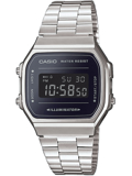 Casio Vintage Iconic Roloi Batarias me Asimi Metalliko Brasele A168WEM-1EF