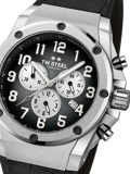 TW-Steel ACE Genesis Limited Edition Roloi Xronogafos Batarias me Mavro Dermatino Louraki ACE130