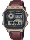 Casio AE-1200WHL-5AVEF Mens Watch Timeless Collection 42mm 10ATM 