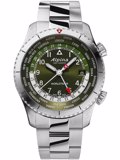 Alpina Startimer Pilot Roloi Batarias me Asimi Metalliko Brasele AL-255GR4S26B