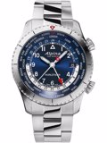 Alpina Startimer Pilot Roloi Batarias me Asimi Metalliko Brasele AL-255N4S26B