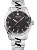 Alpina Startimer Pilot Roloi Aftomato me Asimi Metalliko Brasele AL-525BW4S26B