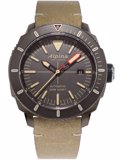 Alpina Seastrong Diver Roloi Aftomato me Bez / Kafe Dermatino Louraki AL-525LGG4TV6