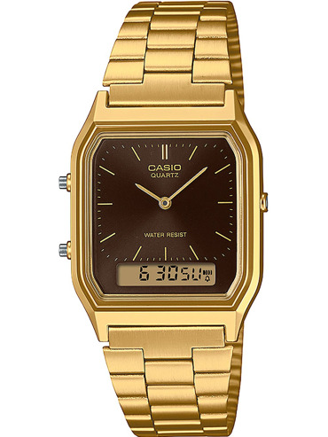 Casio AQ-230GA-5AMQYES Mens Watch Vintage Collection 30mm 1ATM 