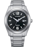 Citizen Eco-Drive Titanium Roloi Iliakis Energias me Asimi Metalliko Brasele AW1641-81E