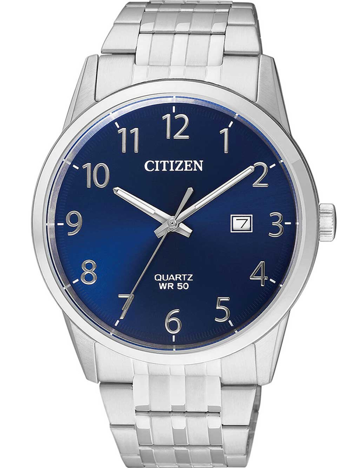 Citizen Roloi Batarias me Asimi Metalliko Brasele BI5000-52L