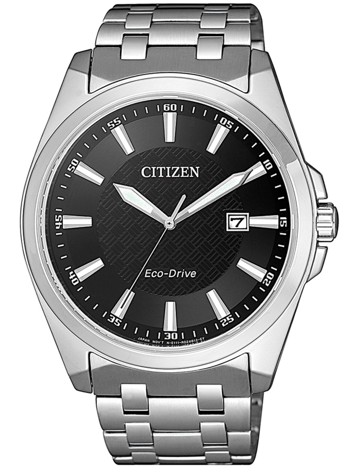 Citizen Classic Roloi Iliakis Energias me Asimi Metalliko Brasele BM7108-81E