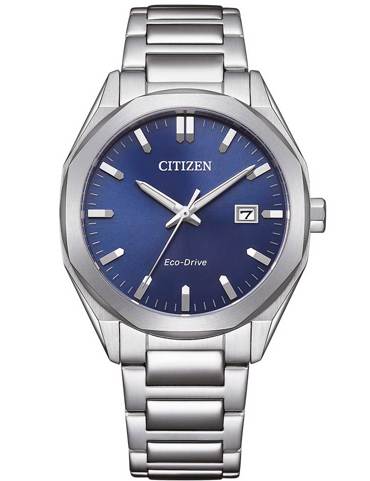 Citizen Eco-Drive Ρολόι Ηλιακής Ενέργειας με Ασημί Μεταλλικό Μπρασελέ BM7620-83L