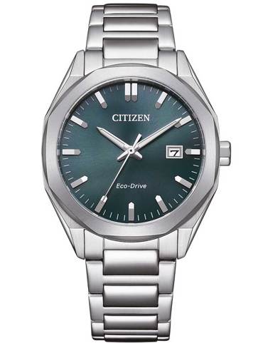 Citizen Eco-Drive Ρολόι Ηλιακής Ενέργειας με Ασημί Μεταλλικό Μπρασελέ BM7620-83X