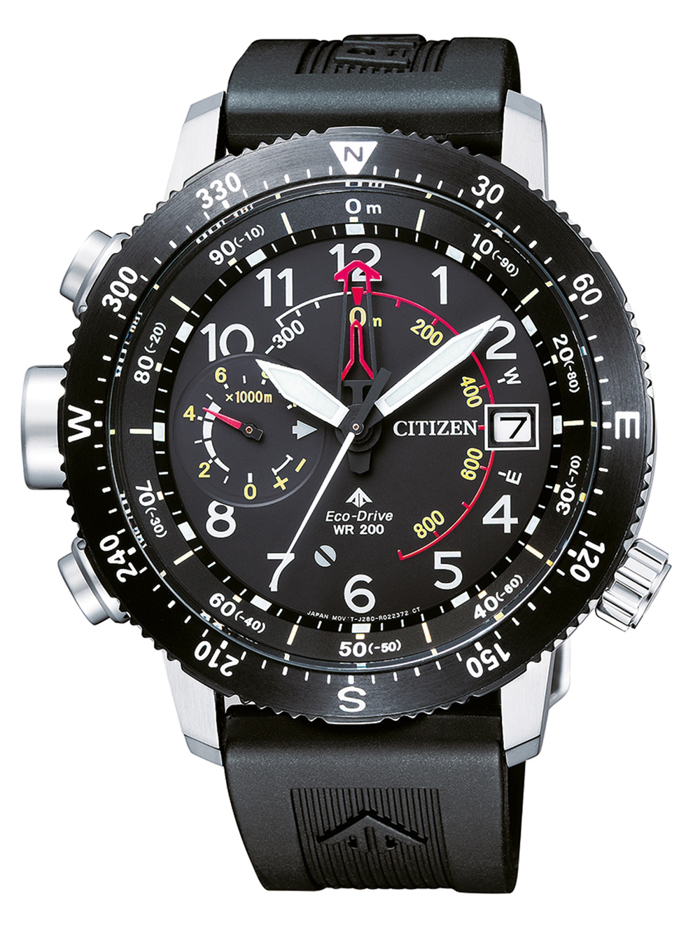 Citizen Promaster Roloi Iliakis Energias me Mavro Kaoutsouk Louraki BN4044-15E