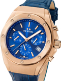 TW-Steel CEO Tech Roloi Xronogafos Batarias me Ble Dermatino Louraki CE4036