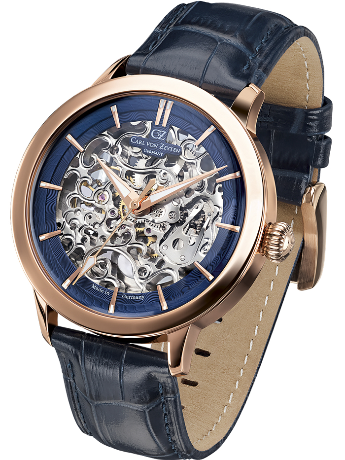 Carl von Zeyten CVZ0013RBL Triberg automatic 45mm 3ATM
