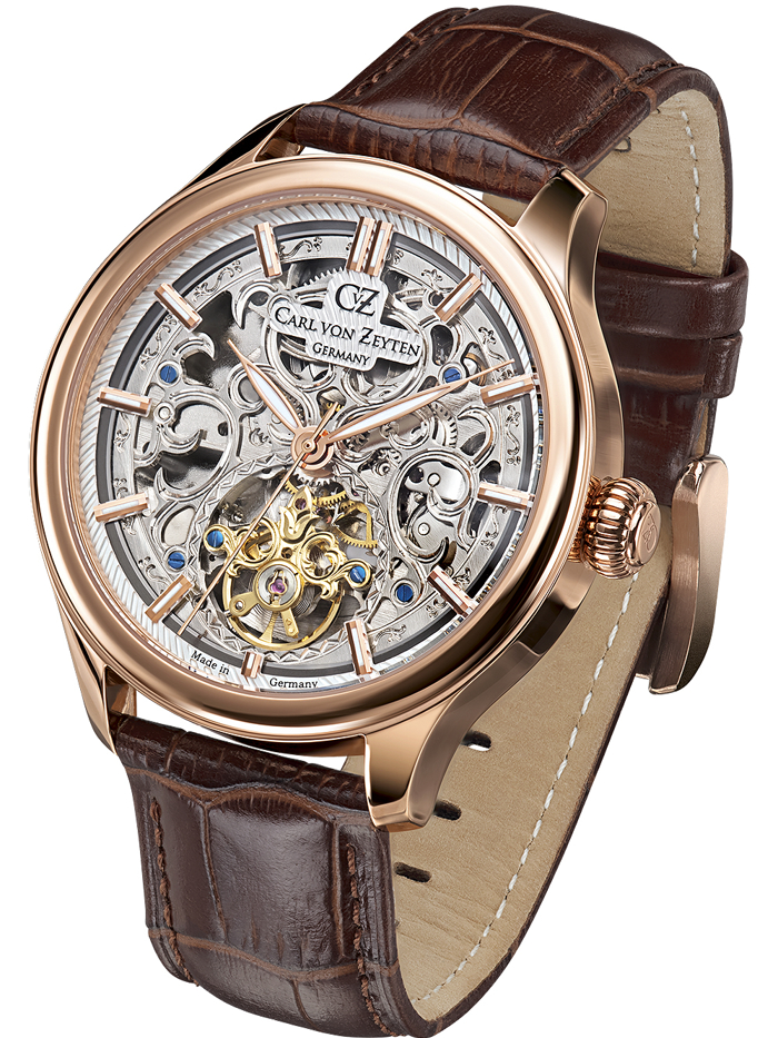Carl von Zeyten CVZ0014RSLS St. Georgen automatic 46mm 3ATM