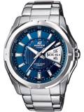 Casio Edifice Roloi Batarias me Asimi Metalliko Brasele EF-129D-2AVEF